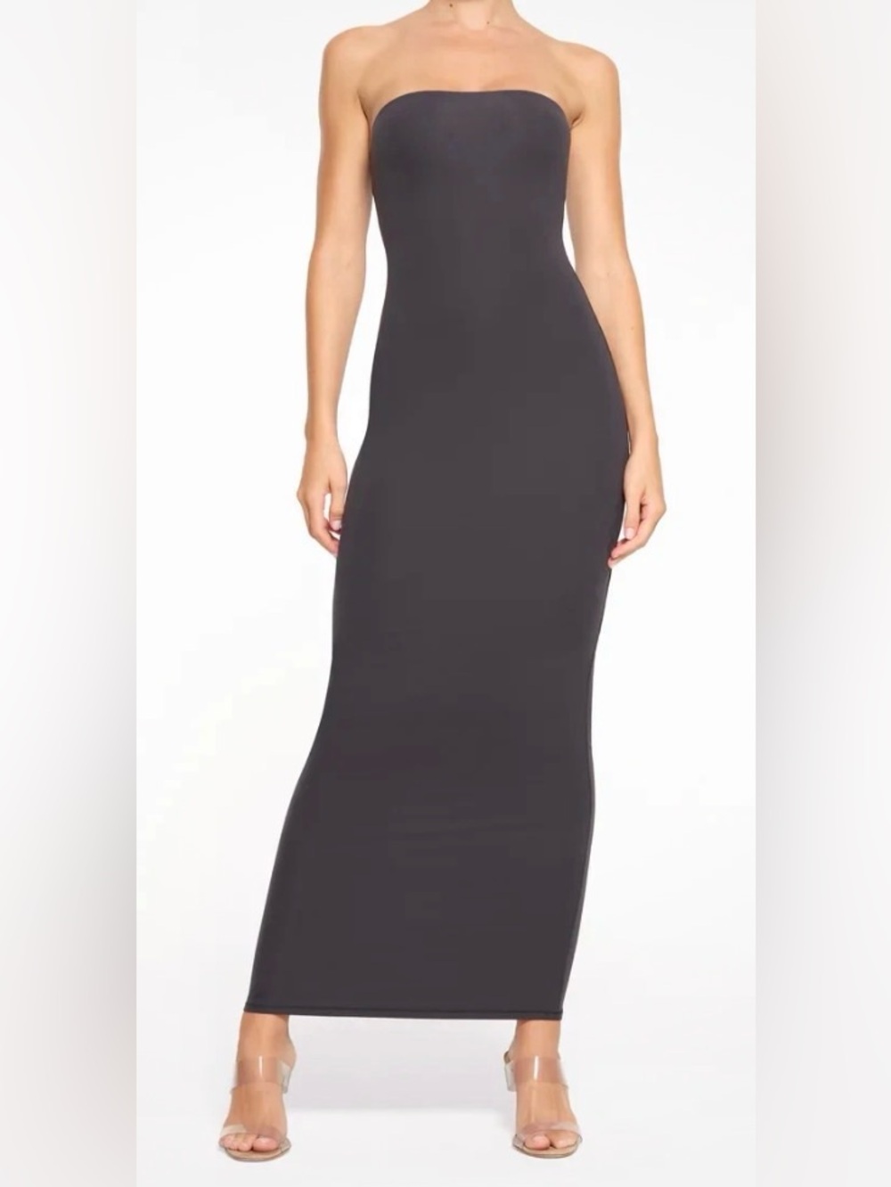 SKIMS Strapless fits everybody tube dress graphite size M